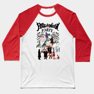 Halloween PARTY Baseball T-Shirt